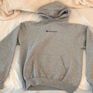 Grey Rare Champion Hoodie